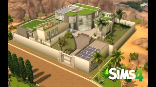 Mega Modern Celebrity Luxury Mansion| Landgraab| The Sims 4 Speed Build | Stop Motion | NOCC