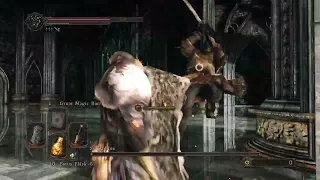 DARK SOULS II: Scholar of the First Sin - Sir Alonne boss fight easy with  broadsword melee build
