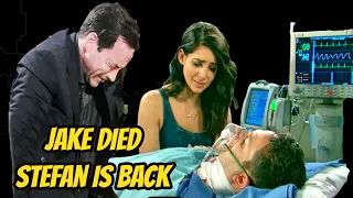 Gabi goes crazy over Kristen's terrible news! Jake died. Stefan is back. Days of our lives Spoilers