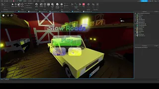 [Roblox Dev] Slow Roads - Game Menu