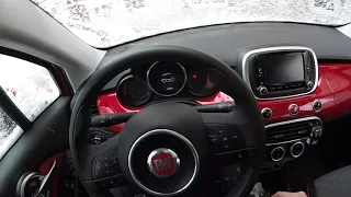 2017 Fiat 500X 1.6 e-TorQ 4x2 POV Winter Test Drive