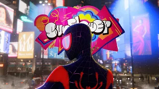 Post Malone, Swae Lee - Sunflower | (Cinematic Web-Swinging) Spider-Man Miles Morales