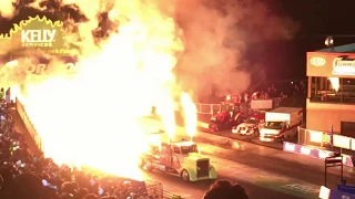 Shockwave 3 engined Jet Truck at Norwalk's 41st annual Kelly Services Night of Fire