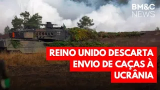 GUERRA: GOVERNO DO REINO UNIDO DESCARTA O ENVIO DE CAÇAS À UCRÂNIA