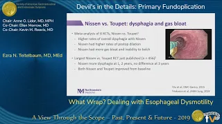 What Wrap? Dealing with Esophageal Dysmotility