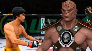 UFC4 Bruce Lee vs. Shao Kahn EA Sports UFC 4