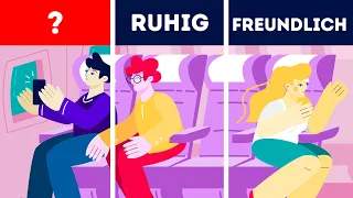 Was deine Sitzplatzwahl im Flugzeug über deine Persönlichkeit aussagt