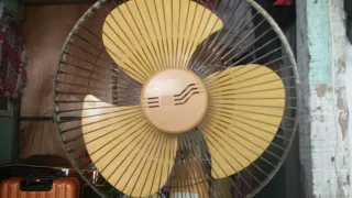 My first vintage electric fan, 1985 Standard stand fan (semi restored)