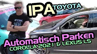 AUTOS DIE VON ALLEINE EINPARKEN // LEXUS LS TOYOTA COROLLA // Wir testen den Toyota IPA