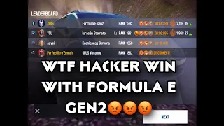 Asphalt 8, WTF Hacker Win With Formula E Gen2 😡😡😡