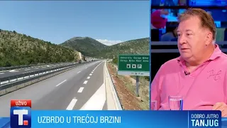 DOBRO JUTRO TANJUG - Izgorela 4 vozila na autoputu u Crnoj Gori - Gde greše vozači? • Dragan Simić