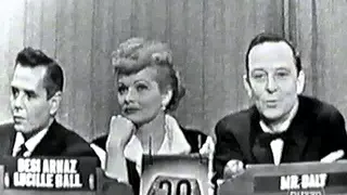 Desi Arnaz & Lucille Ball guest appearance on What's My Line (1955)