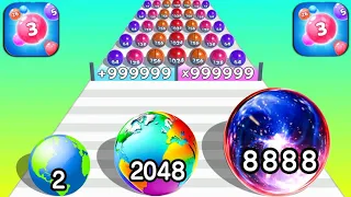 Top Satisfying Mobile Games Play 11111 Levels: Marble Run, Canvas Run, Ball Run 2048, A to Z Run...
