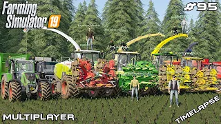 Maize SILAGE harvest in Münsterland | Landersum | Multiplayer Farming Simulator 19 | Episode 95