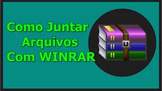 Como Juntar Arquivos Com WINRAR