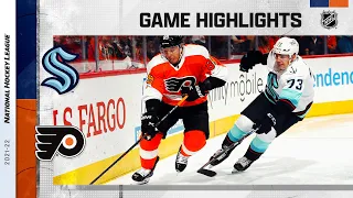 Kraken @ Flyers 10/18/21 | NHL Highlights