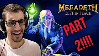 Hip-Hop Head's FULL ALBUM REACTION to RUST IN PEACE by MEGADETH (Part 2)