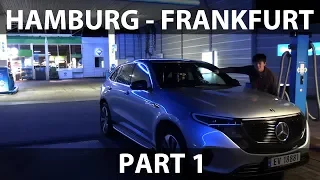 Mercedes EQC from Hamburg to Frankfurt part 1