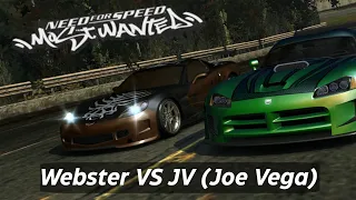 NFS Most Wanted - Joe Vega (JV) Race With Webster