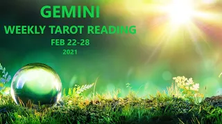 Gemini Weekly Tarot Reading ~ Feb 22-28, 2021 ~ HAPPINESS THAT IS LONG OVERDUE GEMINI!