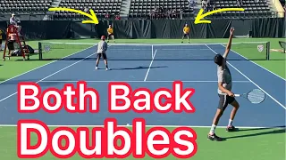 Play Both Back To Win More Doubles Matches (Tennis Strategy Explained)