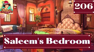JUNE'S JOURNEY 206 | SALEEM'S BEDROOM (Hidden Object Game) *Mastered Scene*