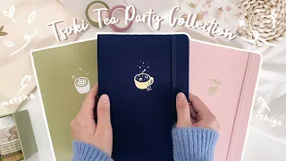 🍵 notebook therapy tsuki tea party collection unboxing and review + GIVEAWAY!!