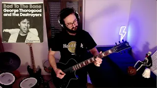 Bad To The Bone by Thorogood and the Destroyers (one man band intro cover)