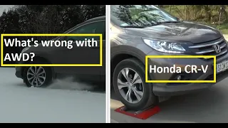 What's wrong with AWD on Honda CR-V 2013? Failure and embrarrassement