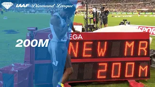 Noah Lyles breaks Usain Bolt's meeting record over 200m in Lausanne - IAAF Diamond League 2019