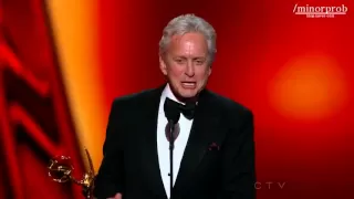 Michael Douglas wins Emmy (Korean sub)
