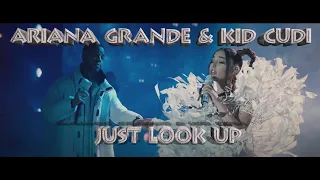 Ariana Grande &  Kid Cudi   Just Look Up  Audio Original  visualizer