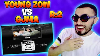 Gjma - roqia Vs Young zow - JINAYAT ( Reaction ) Round 2 🔥🔥