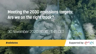 Meeting the 2030 emissions targets: Are we on the right track?