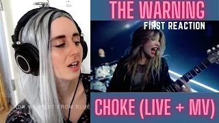 First Reaction to The Warning - Choke (Live and MV) - Singer Reacts