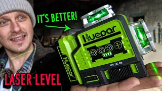 Why Green Lasers are Better: A Review of the Huepar P03CG (Laser Level)