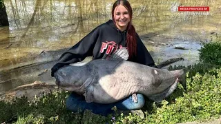 Massive fish caught in Ohio River by 15-year-old girl might be new state record