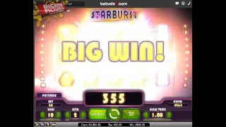 Starburst - MEGA WIN with 20€ BET!