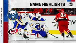 Sabres @ Hurricanes 12/4/21 | NHL Highlights