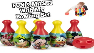 Bowling Set Indoor & Outdoor Fun Kids Games