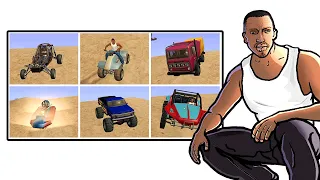 ¿Dónde encontrar todos LOS TODOTERRENOS? GTA SAN ANDREAS