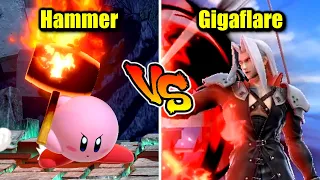 Who is Stronger Than Sephiroth's Neutral B in Super Smash Bros. Ultimate?