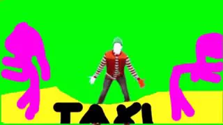 Taxi fan made just dance