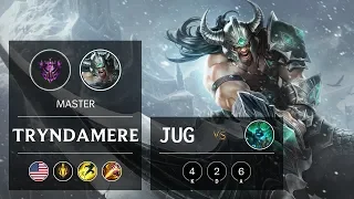 Tryndamere Jungle vs Hecarim - NA Master Patch 9.15