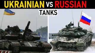 Ukrainian vs Russian tanks