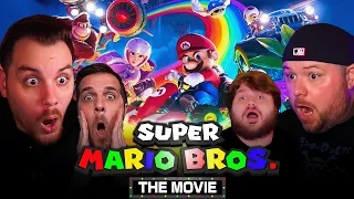 First Time Watching The Super Mario Bros. Movie Group REACTION