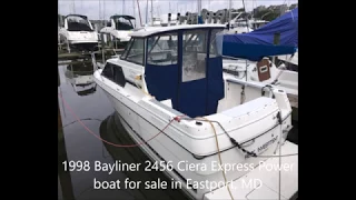 1998 Bayliner 2456 Ciera Express Power boat for sale in Eastport, MD. $10,000.