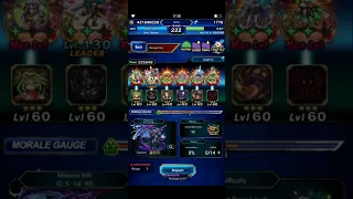 FFBE | Esther and Sylvie vs Thranothor | Initial Lv 99 Clear No Mods 7 Turns