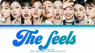 TWICE - The Feels "TEASER" (Color Coded Lyrics Eng/Rom/Han)