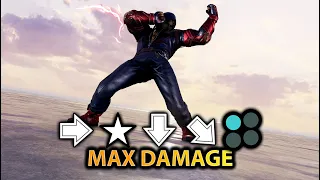 Jin Kazama CD1 Combos | +Max Damage